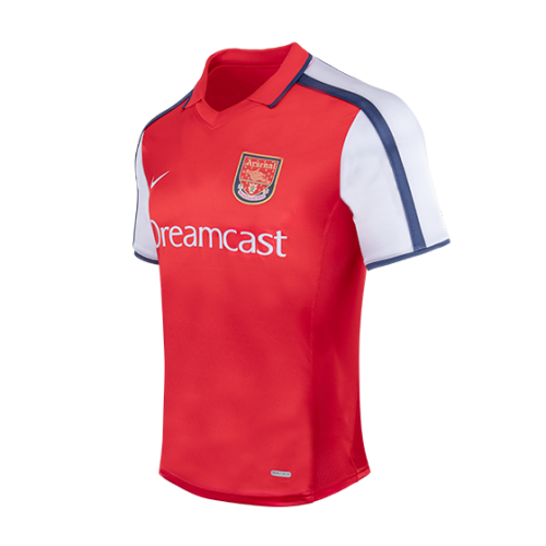 2000-2001 Arsenal Retro Home Red Soccer Jersey Shirt